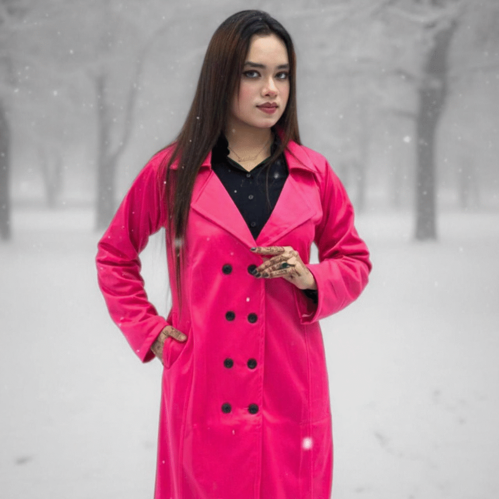 প্রিমিয়াম কোরিয়ান ফ্যাব্রিক লং ওভার কোট